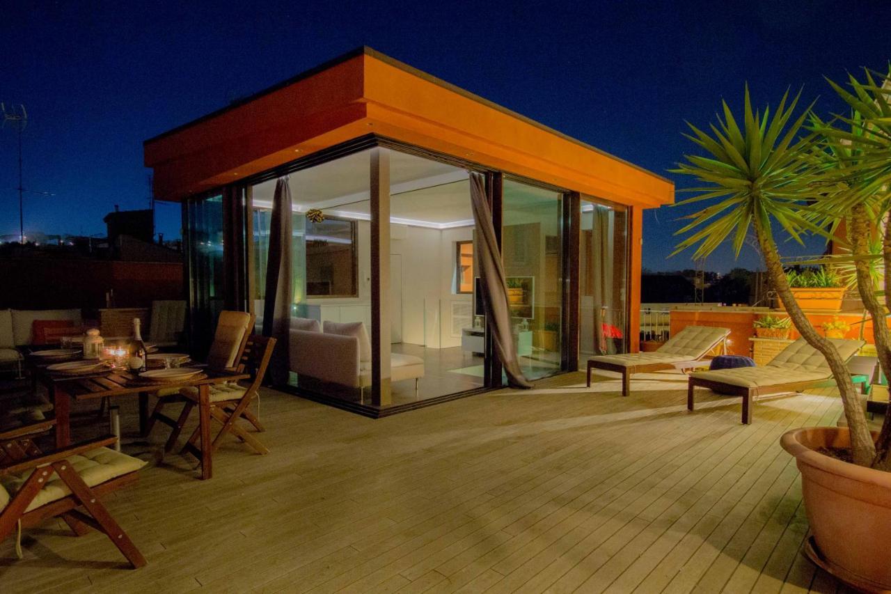 Pelliccia 11 Trastevere Penthouse Roma Exterior foto