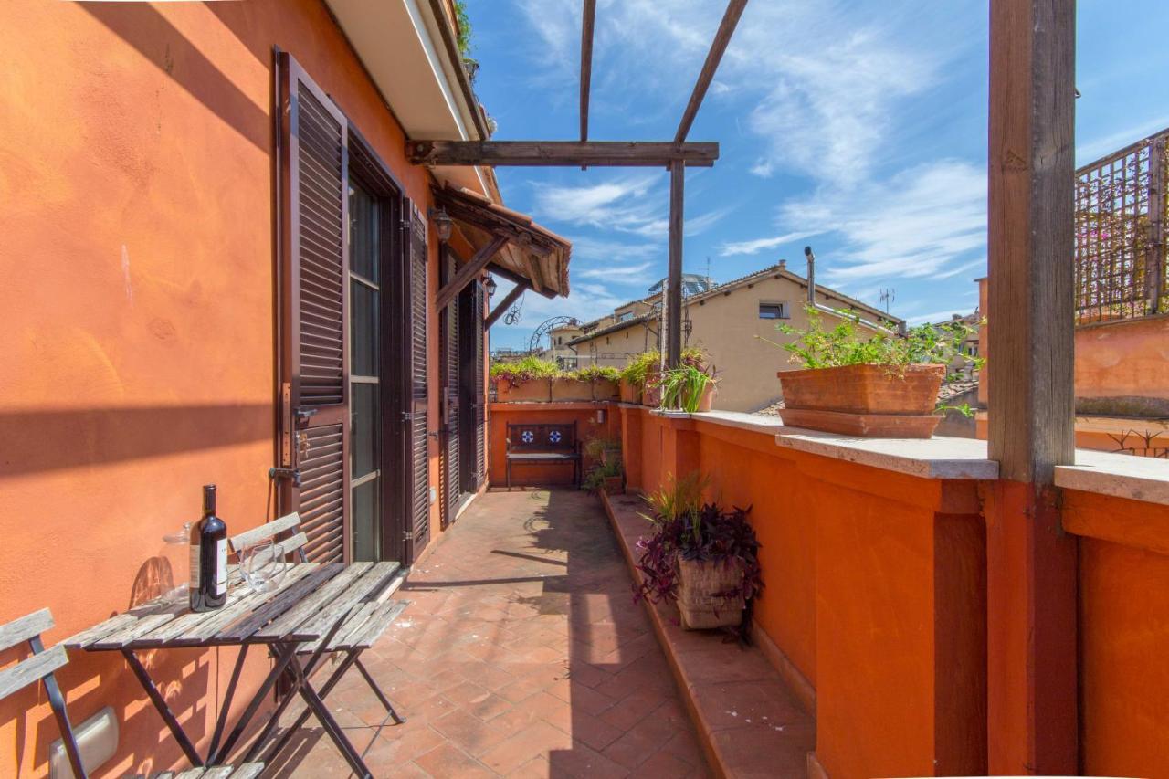 Pelliccia 11 Trastevere Penthouse Roma Exterior foto